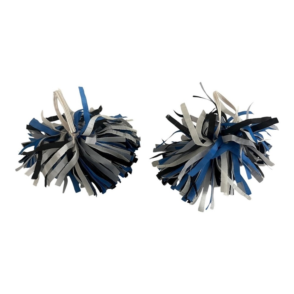 Cheerleader Pom Poms Build A‎ Bear BABW Blue White Black Accessory - Picture 3 of 5